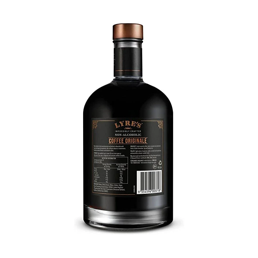 Lyre's Espresso Martini | Coffee Originale & White Cane | Non-Alcoholic Set 6 Lyre's Espresso Martini | Coffee Originale & White Cane | Non-Alcoholic Set - Image 4