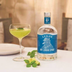 Lyre's Dry London Spirit - Alcohol Free - London Dry Gin Style -DRYDRINKER Sales Lyres Basil Gimlet 22257 40429 31804 75041