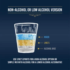 Lyre's Dark Cane Spirit - Non-Alcoholic Dark Rum -DRYDRINKER Sales Lyres Recipe Suggestion 53010