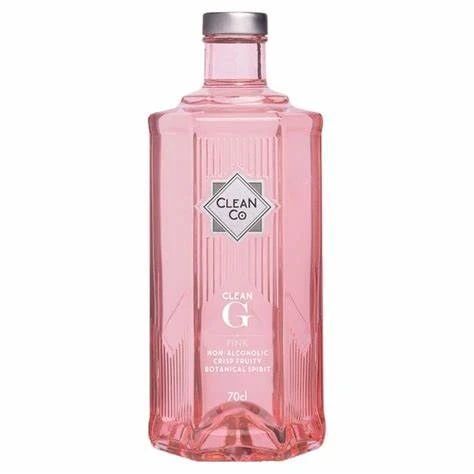CleanCo Clean G - Pink - Non Alcoholic Gin Alternative 2 CleanCo Clean G - Pink - Non Alcoholic Gin Alternative
