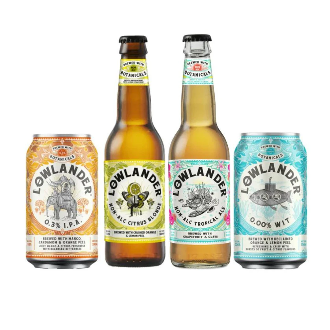 Lowlander Mixed Case - Non Alcoholic Beer Mixed Case 3 Lowlander Mixed Case - Non Alcoholic Beer Mixed Case