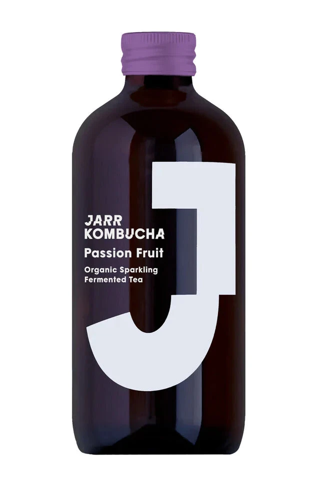 Jarr Kombucha Passion Fruit 0.0% ABV 330ml 5 Jarr Kombucha Passion Fruit 0.0% ABV 330ml - Image 3