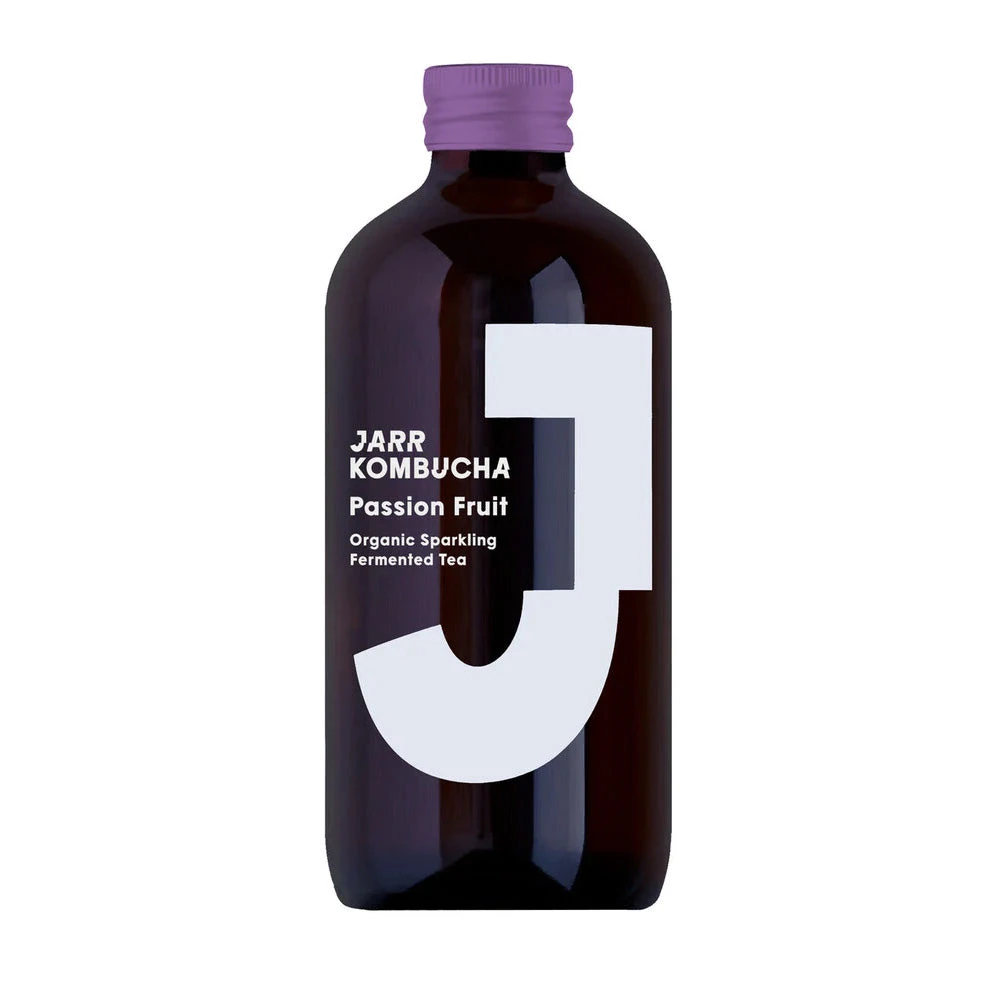 Jarr Kombucha Passion Fruit 0.0% ABV 330ml 3 Jarr Kombucha Passion Fruit 0.0% ABV 330ml