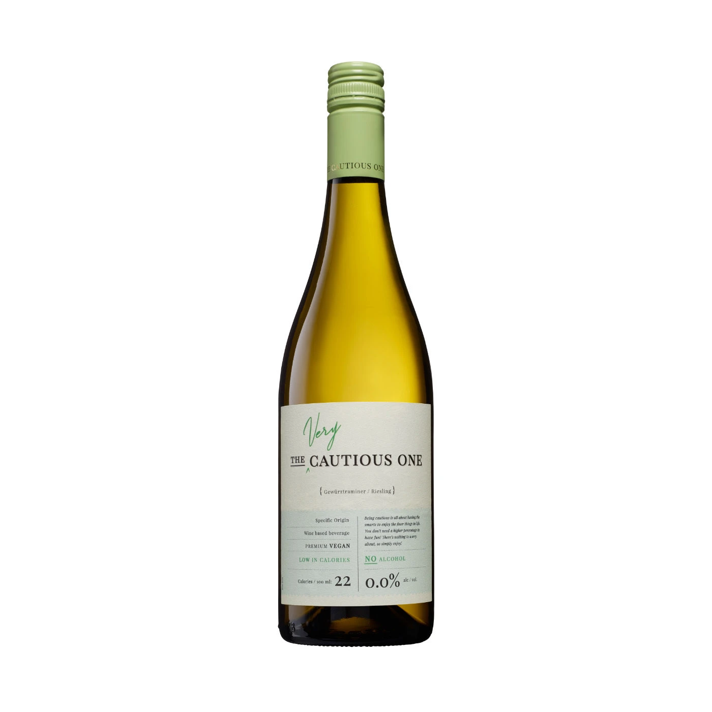 The Very Cautious One | Gewurztraminer Riesling NV | Non Alcoholic White Wine 3 The Very Cautious One | Gewurztraminer Riesling NV | Non Alcoholic White Wine