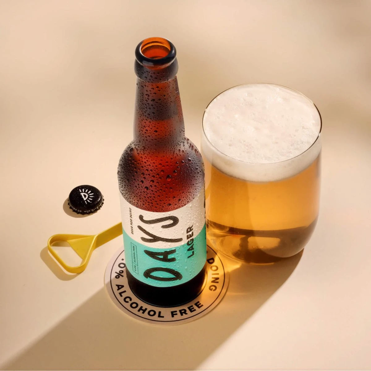 Days Lager - Alcohol Free Lager 4 Days Lager - Alcohol Free Lager - Image 2