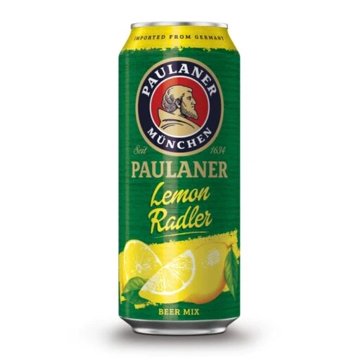Paulaner Natural Lemon Radler - Low Alcohol Beer -DRYDRINKER Sales radler can 50cl
