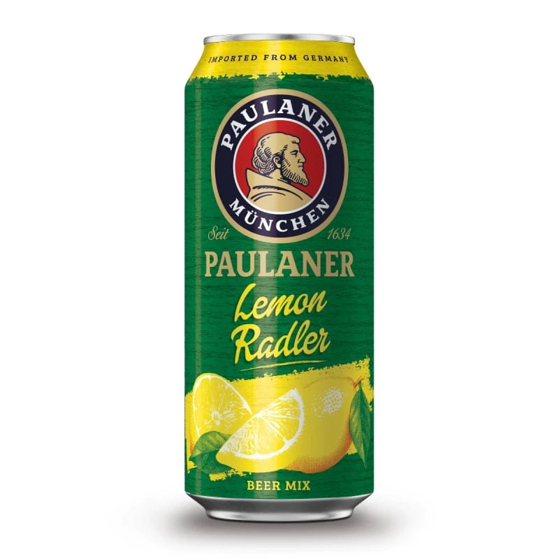 Paulaner Natural Lemon Radler - Low Alcohol Beer 3 Paulaner Natural Lemon Radler - Low Alcohol Beer