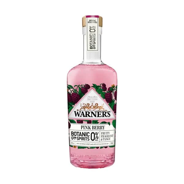 Warner's Non-Alcoholic Gin - Pink Berry Gin Alternative 3 Warner's Non-Alcoholic Gin - Pink Berry Gin Alternative